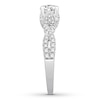 Thumbnail Image 3 of Diamond Engagement Ring 1-1/8 ct tw Round-cut 14K White Gold