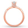 Thumbnail Image 1 of Diamond Engagement Ring 7/8 ct tw Round-cut 14K Rose Gold