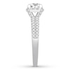 Thumbnail Image 3 of Diamond Engagement Ring 1-3/8 ct tw Round-cut 14K White Gold