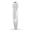 Thumbnail Image 3 of Diamond Engagement Ring 1 ct tw Round-cut 14K White Gold