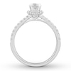 Thumbnail Image 2 of Diamond Engagement Ring 3/4 ct tw Round-cut 14K White Gold