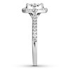 Thumbnail Image 2 of Diamond Engagement Ring 3/4 ct tw Round 14K White Gold