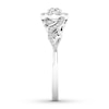 Thumbnail Image 2 of Diamond Engagement Ring 5/8 ct tw Round-cut 14K White Gold