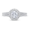 Thumbnail Image 2 of Diamond Engagement Ring 7/8 ct tw Round 14K White Gold