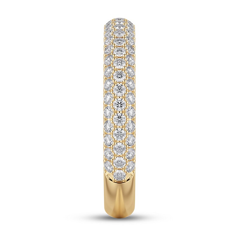 Main Image 2 of Michael M Wedding Band 1/2 ct tw diamonds 18K Yellow Gold