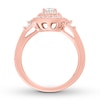 Diamond Engagement Ring 7/8 carat tw Oval 14K Rose Gold