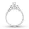 Thumbnail Image 1 of Diamond Engagement Ring 7/8 ct tw Oval-cut 14K White Gold