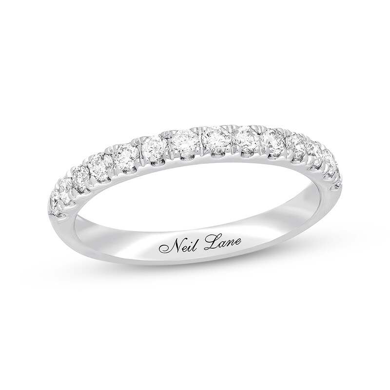 neil lane white gold milgrain curved diamond 1 womens wedding band listed by quality diamonds san diego inc - tradesy on neil lane wedding band womens