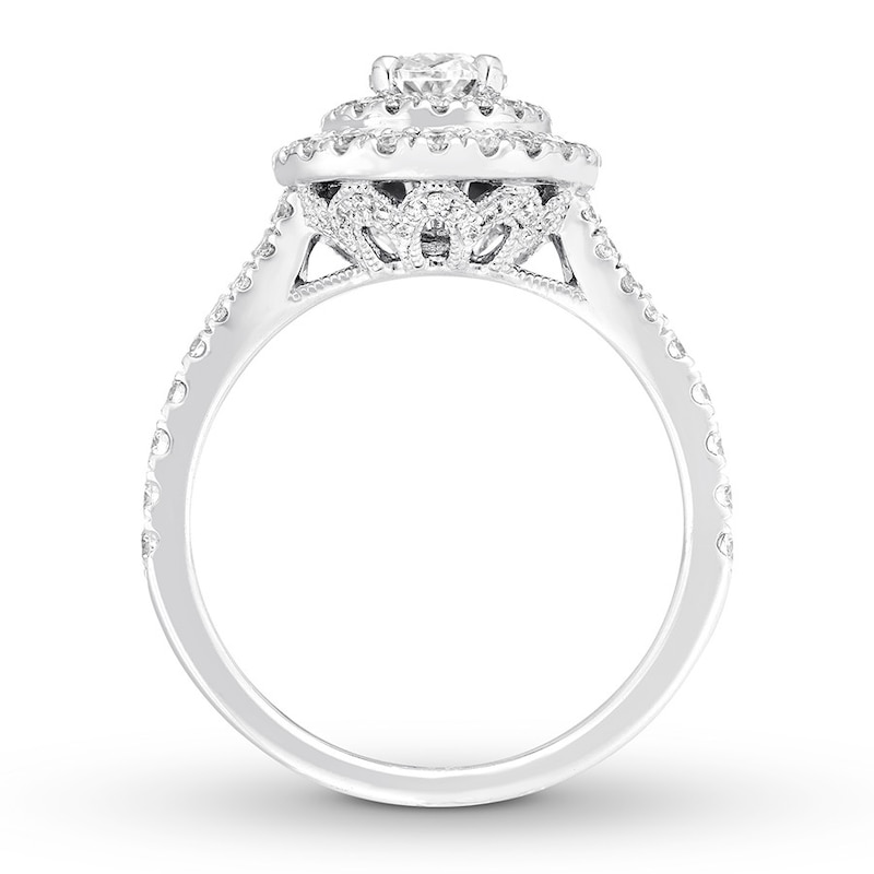 Neil Lane Engagement Ring 1-5/8 ct tw Diamonds 14K White Gold