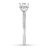 Thumbnail Image 2 of Diamond Engagement Ring 1 carat tw Round 14K White Gold