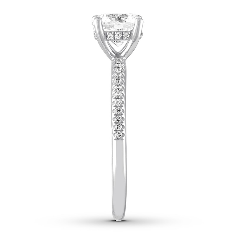 Diamond Engagement Ring 1 carat tw Round 14K White Gold