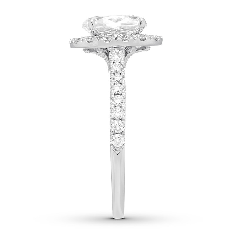 Neil Lane Engagement Ring 2-1/8 ct tw Diamonds 14K White Gold