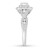 Thumbnail Image 3 of Neil Lane Engagement Ring 1-1/4 ct tw Diamonds 14K White Gold