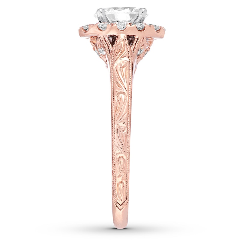 Neil Lane Engagement Ring 1 carat tw Diamonds 14K Rose Gold