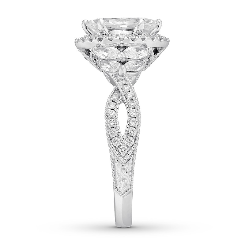 Neil Lane Engagement Ring 1-3/8 ct tw Diamonds 14K White Gold