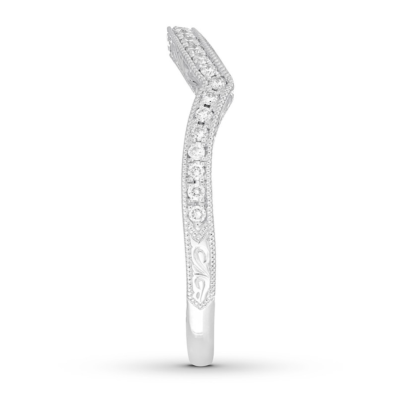 Main Image 3 of Neil Lane Wedding Band 1/8 carat tw Diamonds 14K White Gold