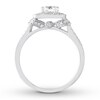 Thumbnail Image 2 of Diamond Engagement Ring 5/8 carat tw Round 14K White Gold