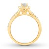 Thumbnail Image 1 of Diamond Engagement Ring 7/8 carat tw Pear-Shaped 14K Gold