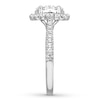 Thumbnail Image 3 of Diamond Engagement Ring 1 ct tw Round-cut 14K White Gold