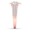 Thumbnail Image 2 of Diamond Engagement Ring 7/8 ct tw Pear-shaped 14K Rose Gold