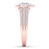 Thumbnail Image 2 of Diamond Engagement Ring 7/8 ct tw Pear-shaped 14K Rose Gold