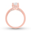 Thumbnail Image 1 of Diamond Engagement Ring 1 carat tw Princess-cut 14K Rose Gold