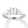Thumbnail Image 0 of Diamond Engagement Ring 1-5/8 ct tw Emerald-cut 14K White Gold