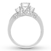 Thumbnail Image 1 of Diamond Engagement Ring 1-5/8 ct tw Emerald-cut 14K White Gold