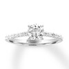 Thumbnail Image 0 of Diamond Engagement Ring 7/8 ct tw Round 14K White Gold