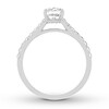 Thumbnail Image 1 of Diamond Engagement Ring 7/8 ct tw Round 14K White Gold