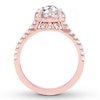 Thumbnail Image 1 of Diamond Engagement Ring 1-3/8 ct tw Round 14K Rose Gold