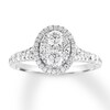 Thumbnail Image 0 of Diamond Engagement Ring 1 carat tw Round 14K White Gold