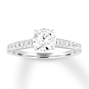Thumbnail Image 1 of Diamond Engagement Ring 5/8 carat tw Round 14K White Gold