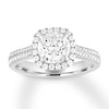 Thumbnail Image 1 of Diamond Engagement Ring 7/8 carat tw Round 14K White Gold