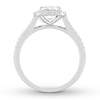 Thumbnail Image 1 of Diamond Engagement Ring 7/8 carat tw Round 14K White Gold