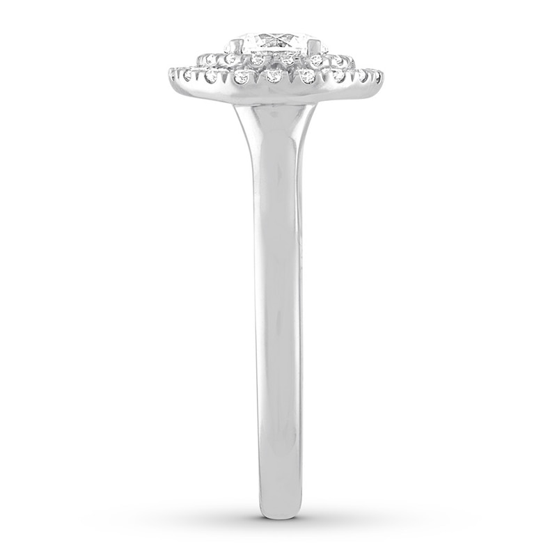 Main Image 3 of Diamond Engagement Ring 1 carat tw Round 14K White Gold