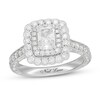 Thumbnail Image 0 of Neil Lane Engagement Ring 1 1/2 ct tw Radiant 14K White Gold