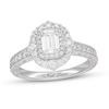 Thumbnail Image 1 of Neil Lane Engagement Ring 1 ct tw Emerald-cut 14K White Gold