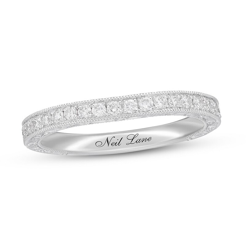 Neil Lane Engagement Ring 1/3 ct tw Round 14K White Gold