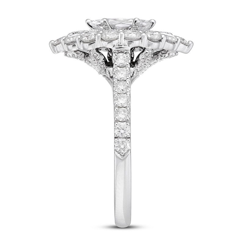 Main Image 2 of Neil Lane Engagement Ring 1 7/8 ct tw Marquise 14K White Gold