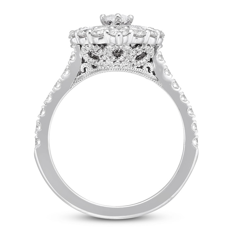 Main Image 3 of Neil Lane Engagement Ring 1 7/8 ct tw Marquise 14K White Gold
