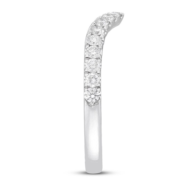Neil Lane Engagement Ring 1/2 ct tw Round 14K White Gold
