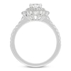 Thumbnail Image 2 of Neil Lane Engagement Ring 1 1/4 ct tw Radiant 14K White Gold