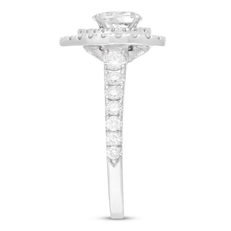 Main Image 2 of Neil Lane Engagement Ring 1 3/8 ct tw Pear 14K White Gold