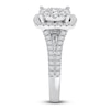 Thumbnail Image 2 of Diamond Engagement Ring 1 carat tw Round 14K White Gold