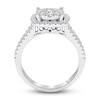 Thumbnail Image 3 of Diamond Engagement Ring 1 carat tw Round 14K White Gold