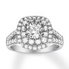 Thumbnail Image 0 of Diamond Engagement Ring 1-3/4 ct tw Round-cut 14K White Gold