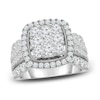 Thumbnail Image 0 of Diamond Engagement Ring 3 carat tw Round 14K White Gold