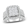 Thumbnail Image 1 of Diamond Engagement Ring 3 carat tw Round 14K White Gold