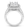 Thumbnail Image 2 of Diamond Engagement Ring 3 carat tw Round 14K White Gold